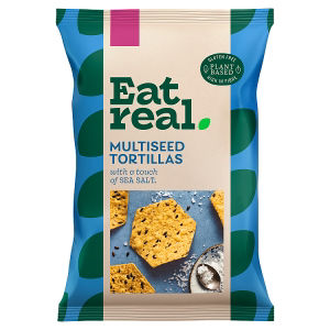 Eat Real Multiseed Tortilla Birdseye Chilli Lime & Sea Salt Chips