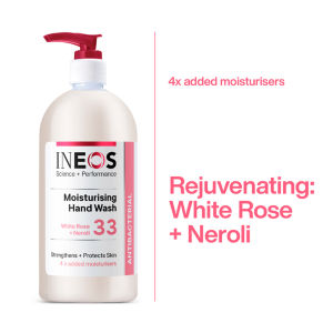 Antibacterial 33 White Rose + Neroli Moisturising Hand Wash 500ml