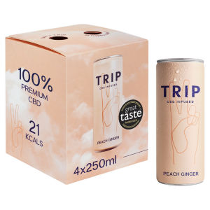 TRIP CBD Peach Ginger4x250ml