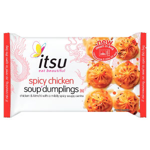 itsu spicy chicken soup dumplings