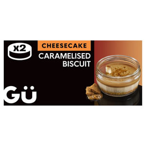 Gü Caramelised Biscuit Cheesecake Dessert 2x82g