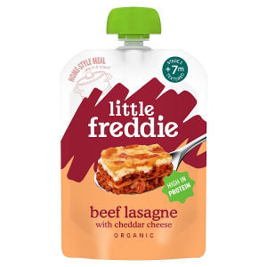 Little Freddie Organic Beef Lasagne with Cheese Baby Food Pouch 7+ M