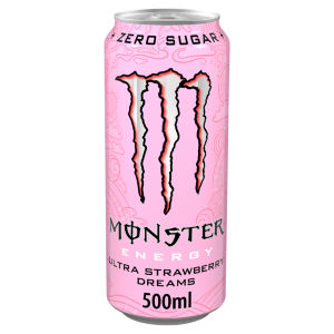 Monster Energy Drink - Ultra Strawberry Dreams Zero Sugar 500ml