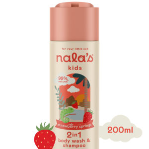Nala's Kids 2in1 Wash & Shampoo Strawberry Springs