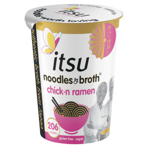 itsu spicy chickn instant noodles & broth pot