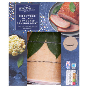 Extra Special Beechwood Smoked Dry Cured Gammon Joint 1.5kg