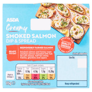 Creamy Smoked Salmon Dip & Spread 115g