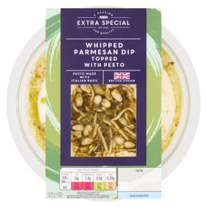 Extra Special Whipped Parmesan Dip Topped with Pesto 150g
