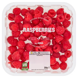 Sweet & Plump Raspberries 250g