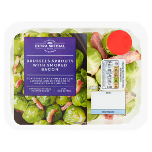 M&S Brussels Sprouts with Chestnuts Frozen