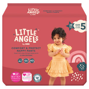 Little Angels Comfort & Protect Size 6+ 16kg+ 32 Nappy Pants
