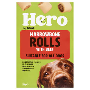 Hero by  Marrowbone Rolls with Beef 500g