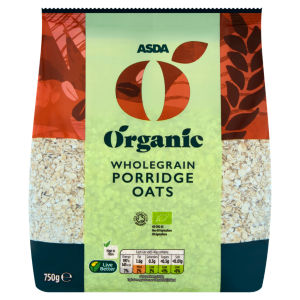 Organic Wholegrain Porridge Oats 750g