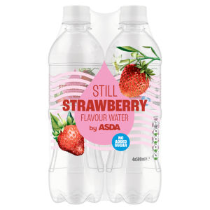 Still Strawberry Flavour Water 4 x 500ml