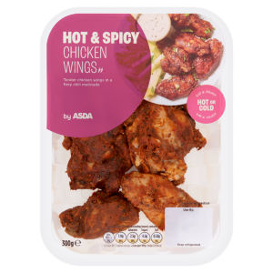 Hot & Spicy Chicken Wings 300g
