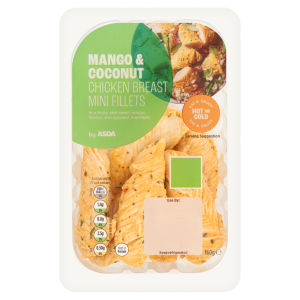 Mango & Coconut Chicken Breast Mini Fillets 160g