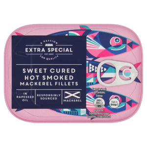Extra Special Sweet Cured Hot Smoked Mackerel Fillets 110g