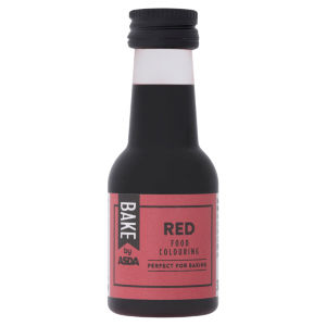 BAKE by ASDA Red Food Colouring 38ml