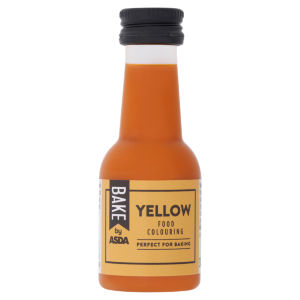 BAKE by ASDA Yellow Food Colouring 38ml