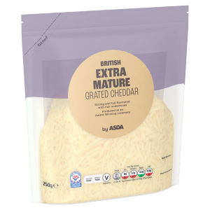 British Extra Mature Grated Cheddar 250g