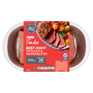 Tender Beef Joint with Salt & Pepper Butter 520g