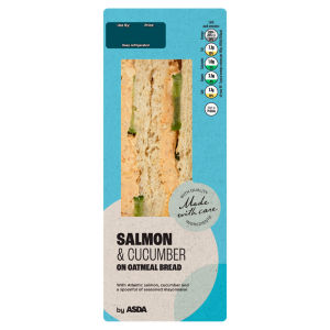 ASDA Salmon & Cucumber Sandwich