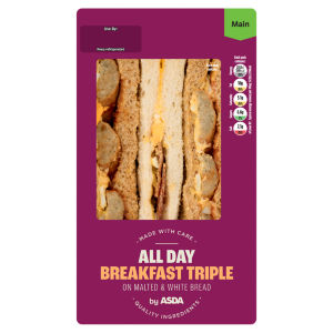 All-Day Breakfast Triple Sandwich
