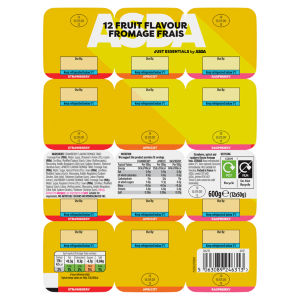 Just Essentials Fromage Frais 12x50g (600g)