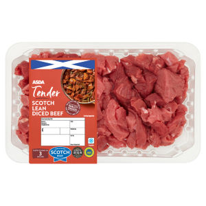 Tender Scotch Lean Diced Beef 700g