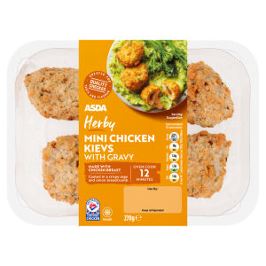 Herby Mini Chicken Kievs with Gravy 270g