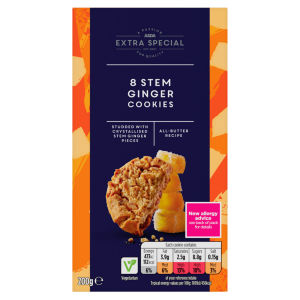 Extra Special 8 Stem Ginger Cookies 200g