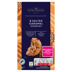 Extra Special 8 Salted Caramel Cookies 200g