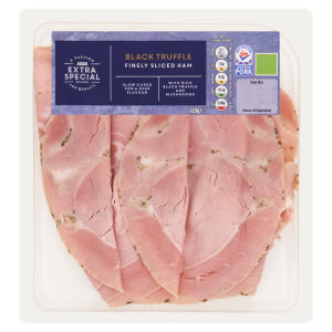 Extra Special Black Truffle Finely Sliced Ham 120g