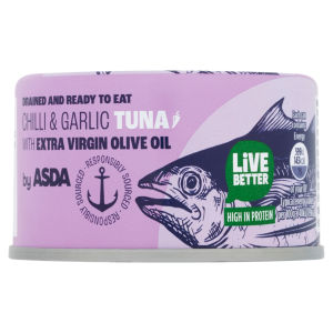 Chilli & Garlic Tuna with Extra Virgin Olive Oil 80g
