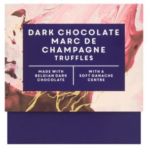 Dark Chocolate Marc de Champagne Truffles 125g