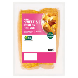 Sweet & Juicy Corn on the Cob 400g