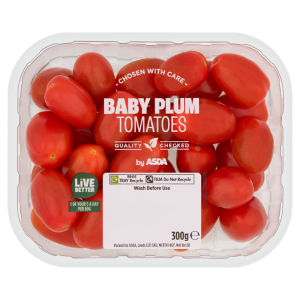 Sweet & Fruity Baby Plum Tomatoes 300g