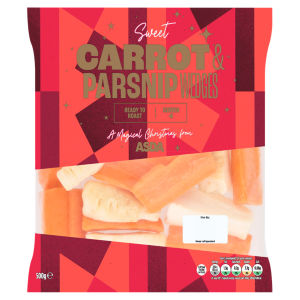 Sweet Carrot & Parsnip Wedges 500g