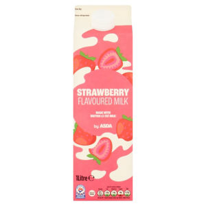 Strawberry Flavoured Milk 1 Litre