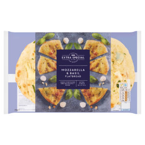 Extra Special Mozzarella & Basil Flatbread 200g