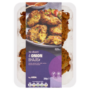 to Share 4 Onion Bhajis 200g