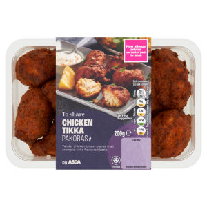 to Share Chicken Tikka Pakoras 200g