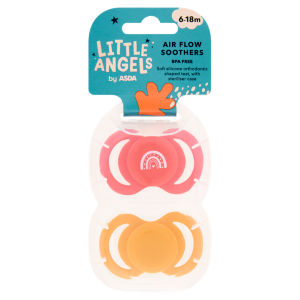 Little Angels Air Flow Soothers 6-18m