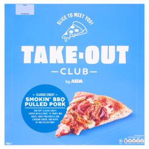 Take-Out Club Classic Crust Smokin' BBQ Pulled Pork 493g