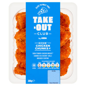 Take-Out Club Kickin' Chicken Chunks 200g