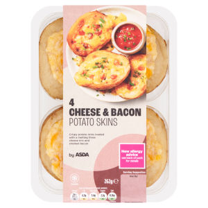 4 Cheese & Bacon Potato Skins 262g