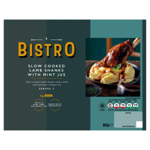 Slow Cooked Lamb Shanks with Mint Jus 802g