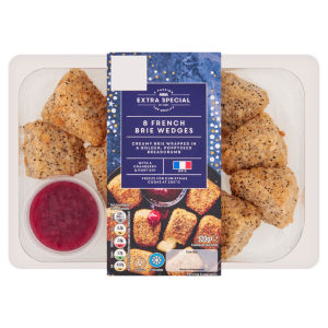 8 French Brie Wedges 320g