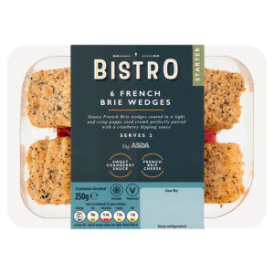 Bistro 6 French Brie Wedges 250g