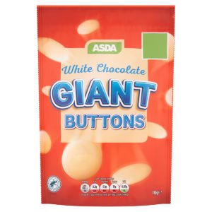 White Chocolate Giant Buttons 110g